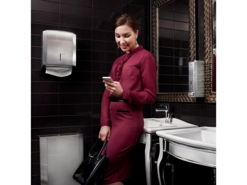 Papperskorg KATRIN stl 25L