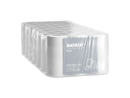 Toalettpapper KATRIN Plus 360 2-lag 42rl/fp  50m