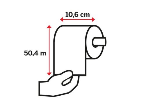 Toalettpapper KATRIN Plus 360 2-lag 42rl/fp  50m