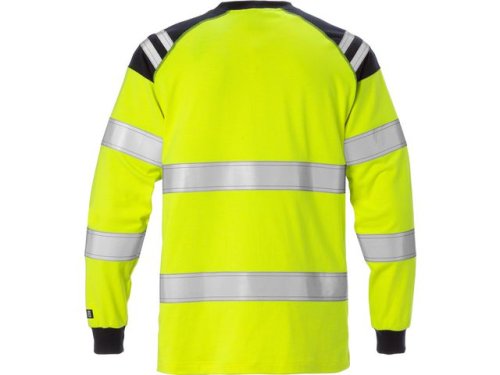 T-Shirt Flam Kl 3 Gul/Marin 3XL