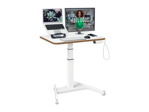 Bord LEITZ electrisk hj-snk vit