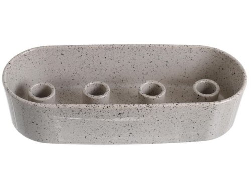 Adventsljusstake 24,9x5,7cm gr