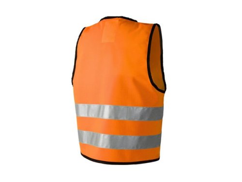 Reflexvst med Kardborre XL orange