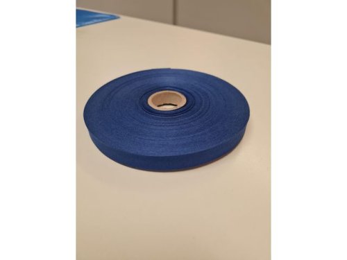 Bomullsband 50mx13mm bl