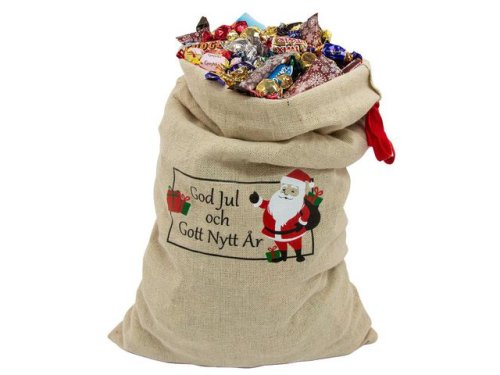 Godis Julsck julmotiv inslaget 1,8kg