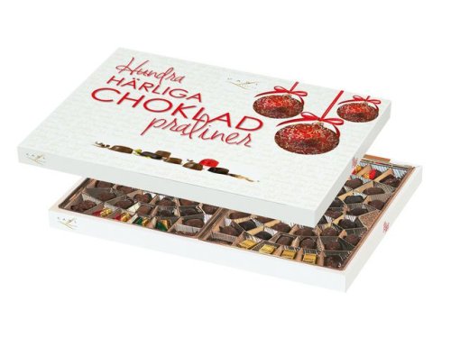 Choklad Hundra Chokladpraliner ask 860g