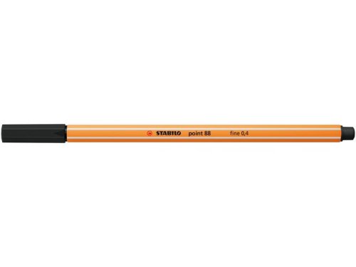 Fineliner STABILO Point 88 svart