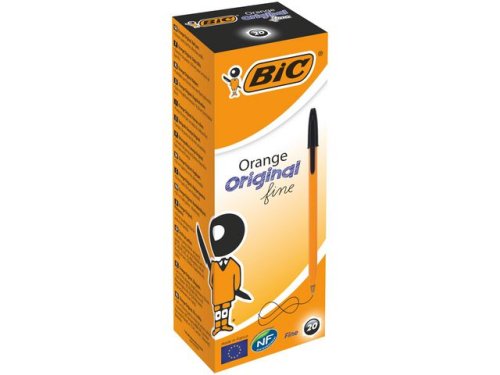 Kulpenna BIC Orange 0,8 svart