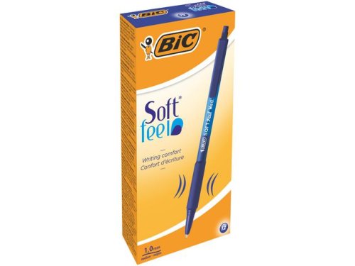 Kulpenna BIC Soft Feel Clic 1,0 bl
