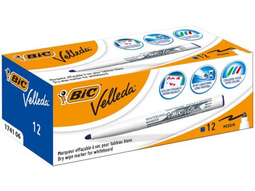 Whiteboardpenna BIC Velleda M bl