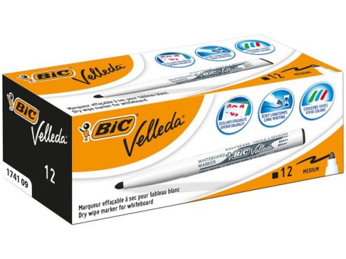 Whiteboardpenna BIC Velleda 1741 svart