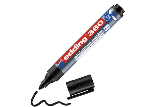 Whiteboardpenna EDDING 360 svart