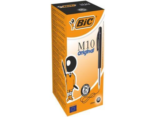 Kulpenna BIC Clic M10 1,0 svart