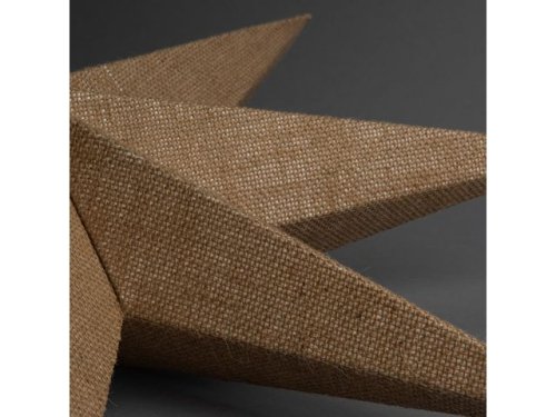 Pappersstjrna 60 cm natur