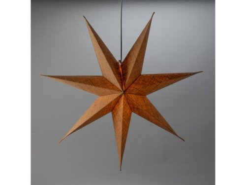 Pappersstjrna 78 cm natur