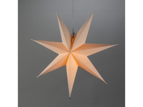 Pappersstjrna 78 cm vit