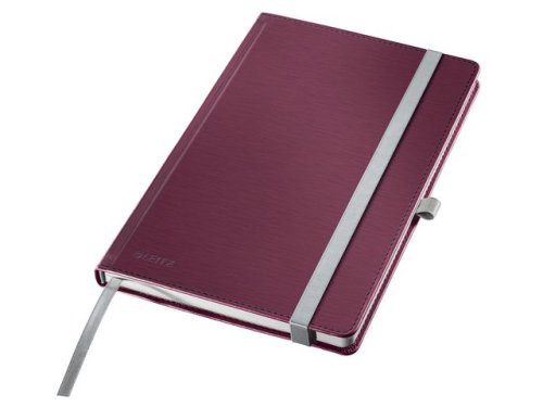 Ant.bok LEITZ Style A5 H linj 80bl rd
