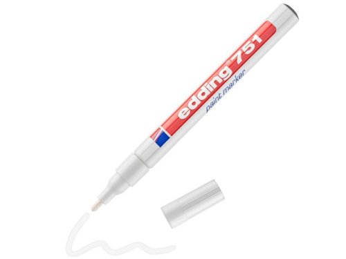 Mrkpenna EDDING 751 vit