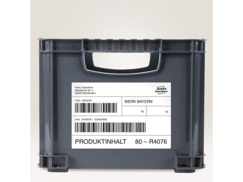 Etikett AVERY avtagbar 99,1x67,7mm160/FP