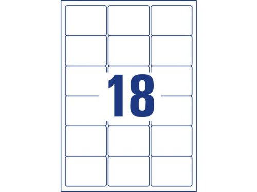 Etikett AVERY RECY 635x466 1800/FP
