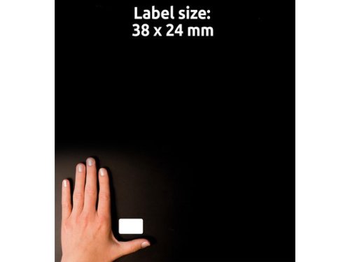 Etikett AVERY handskriv 38x24mm 63/fp