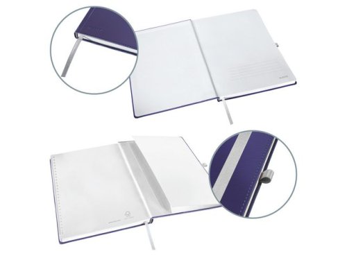 Ant.bok LEITZ Style A5 H linj 80bl bl