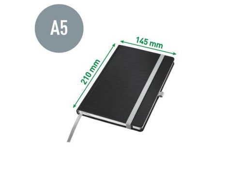 Ant.bok LEITZ Style A5 H linj 80bl bl