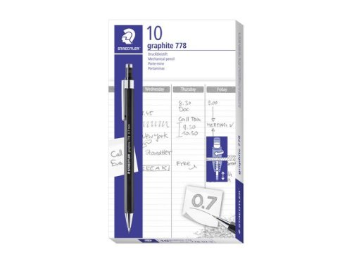 Stiftpenna STAEDTLER 778 0,7mm svart
