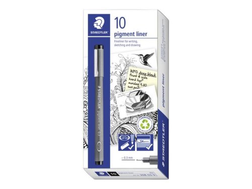 Fineliner STAEDTLER 0,3mm svart