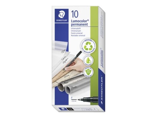 Universalpenna LUMOCOLOR F P svart