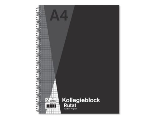 Kollegieblock SOL A4 70g 70 blad rutat