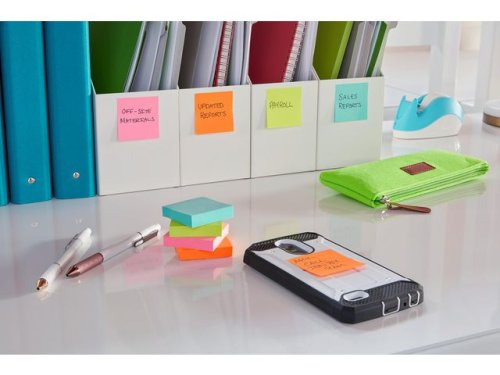 Notes POST-IT SS Miami 76x127mm 6/FP