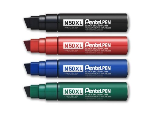 Mrkpenna PENTEL N50XL-A sned 15mm svart
