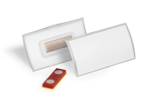 Namnskylt CLICK FOLD rPP 40x75 mm 10/fp