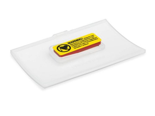 Namnskylt CLICK FOLD rPP 40x75 mm 10/fp
