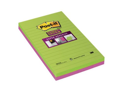 Notes POST-IT SS linjerat 125x200mm 2/FP