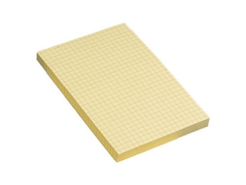 Memoblock POST-IT rutat 102x152 gul