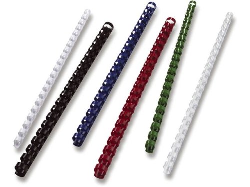 Plastspiral GBC 10mm vit 65 bl. 100/FP