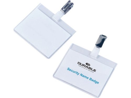 Namnskylt DURABLE u. fste 60x90mm 20/fp