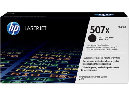 Toner HP CE400X 507X 11K svart