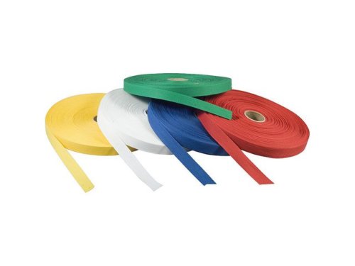 Bomullsband 50mx13mm rd