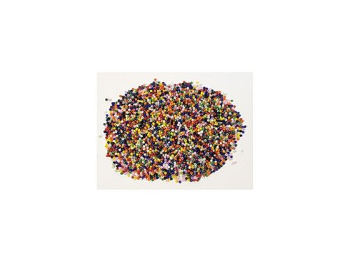 Glasprlor 500g blandade frger