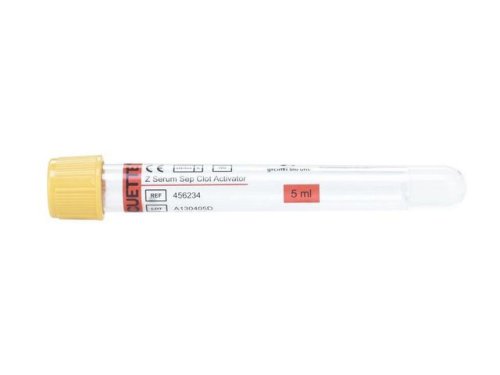 VACUETTE Guldgul Serum Gel7/5ml 50/fp