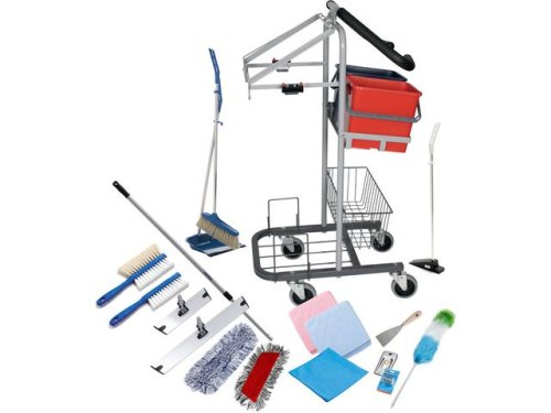 Stdvagn inkl tillbehr S-Miniclean