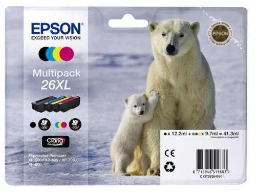 Blckpatron EPSON C13T26364010 multipack