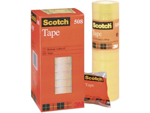 Kontorstejp 15mm x 6m SCOTCH 508 standard