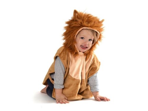 Maskeraddrkt Baby cape Lejon
