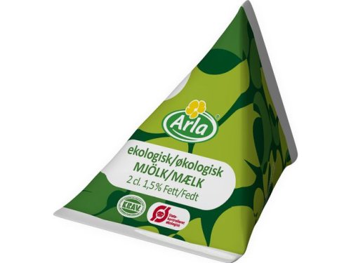 Kaffemjlk Arla 1,5% ekologisk 2cl 100st/fp