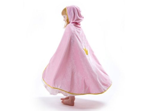 Maskeraddrkt Prinsesscape Rosa