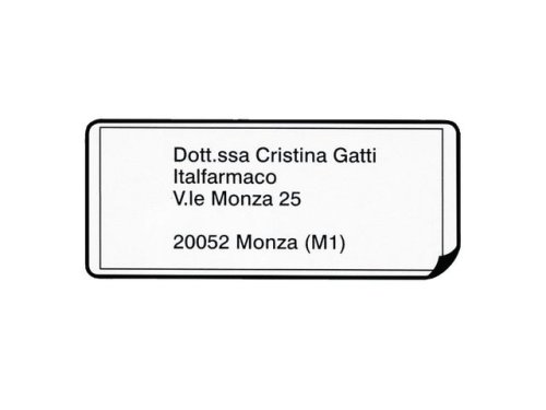 Etikett BROTHER DK11208 38x90mm 400/FP